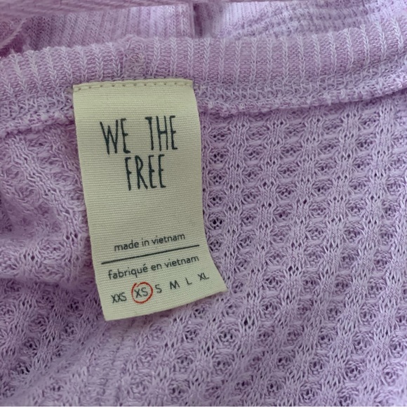 Free People Catalina Waffle Knit Thermal Top - Picture 9 of 10